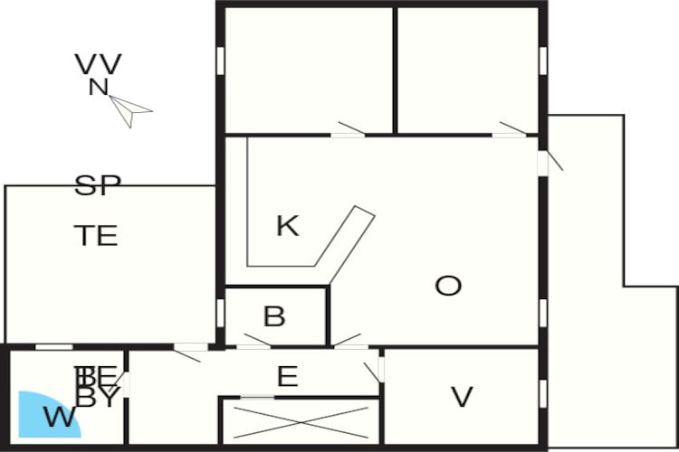 6 persoons vakantie huis in Lemvig-By Traum - Plattegrond