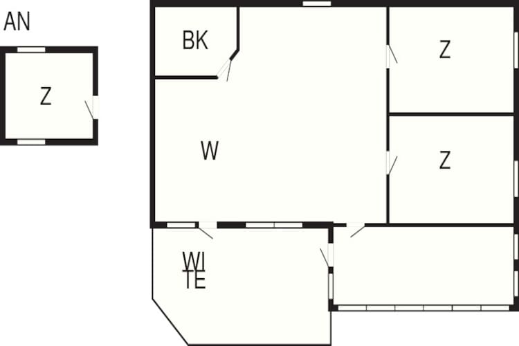 6 persoons vakantie huis in HÅCKSVIK-By Traum-Plattegrond