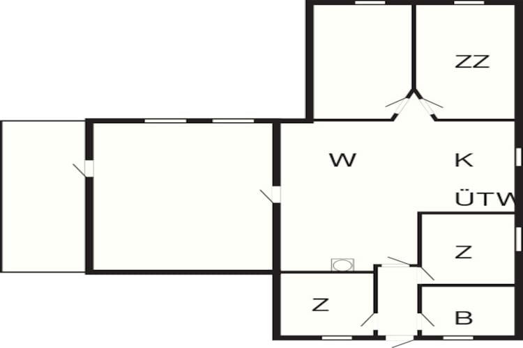 7 persoons vakantie huis in Dannemare - Plattegrond