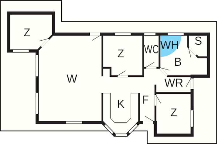 8 persoons vakantie huis in Ørsted-By Traum - Plattegrond