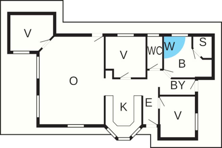 8 persoons vakantie huis in Ørsted-By Traum - Plattegrond