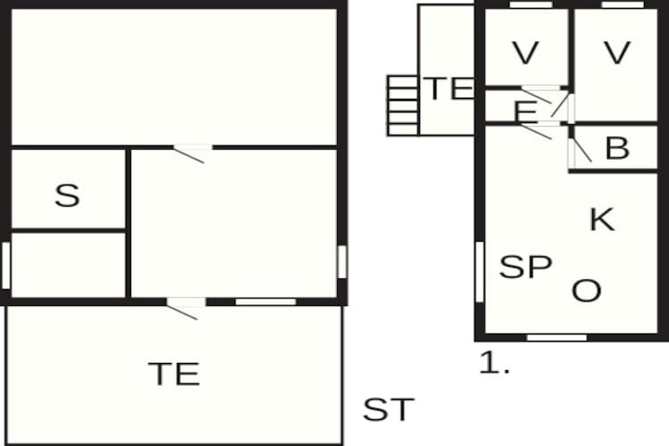 6 persoons vakantie huis in Ballstad-By Traum-Plattegrond