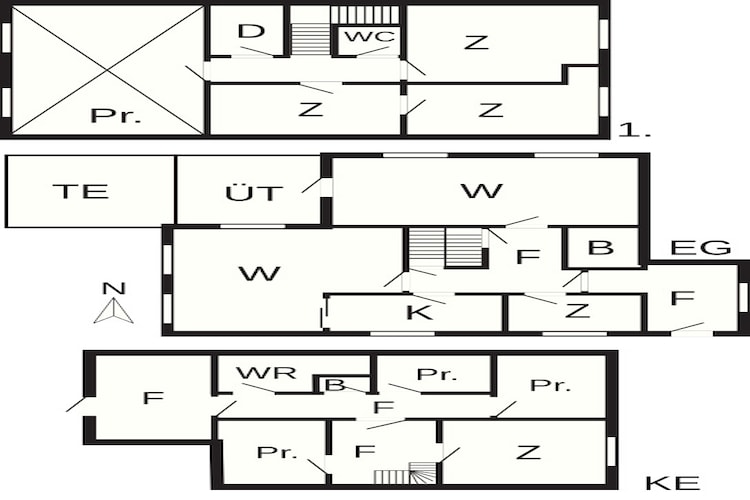 10 persoons vakantie huis in Bygstad-By Traum - Plattegrond