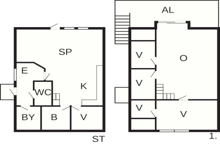 37596 JARLE - Plattegrond