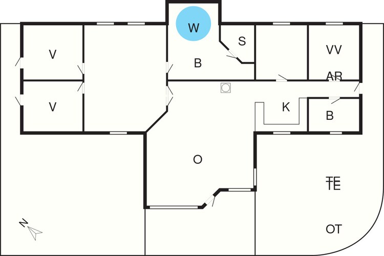 Luxe retraite met spa -- By Traum Ferienwohnungen-Plattegrond
