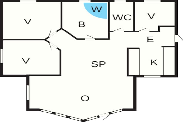 8 persoons vakantie huis in Rødby-By Traum-Plattegrond