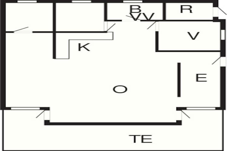 8 persoons vakantie huis in Løkken-By Traum-Plattegrond