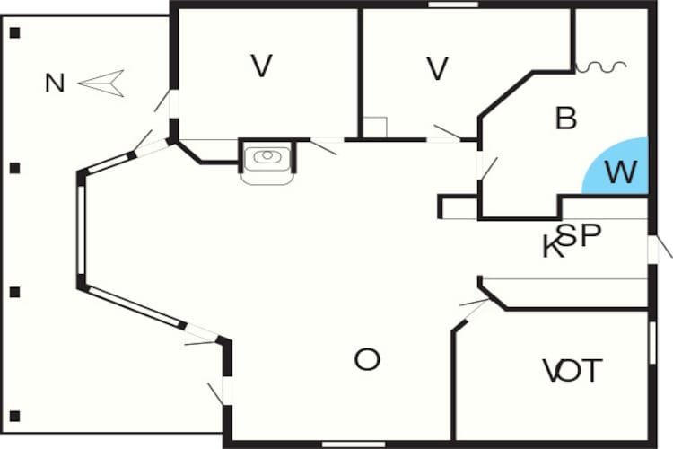 Luxe retraite nabij zee -- By Traum Ferienwohnungen-Plattegrond