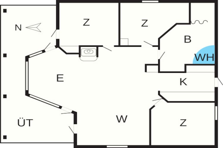 Luxe retraite nabij zee -- By Traum Ferienwohnungen-Plattegrond