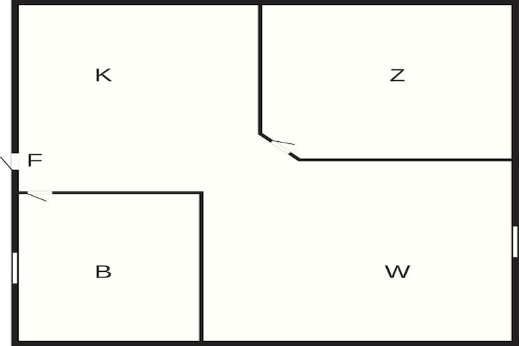 4 persoons vakantie huis in Gudhjem-By Traum-Plattegrond