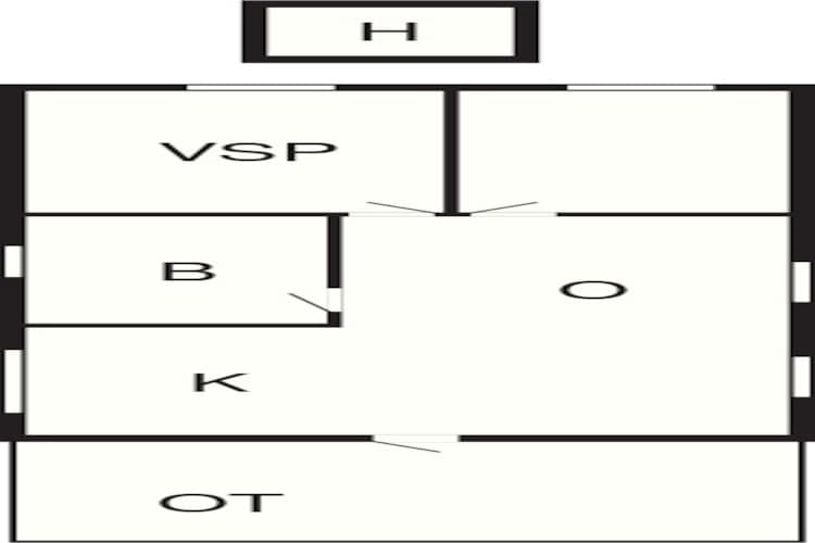5 persoons vakantie huis in Hovborg-By Traum-Plattegrond