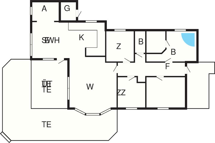 6 persoons vakantie huis in Hemmet-By Traum-Plattegrond