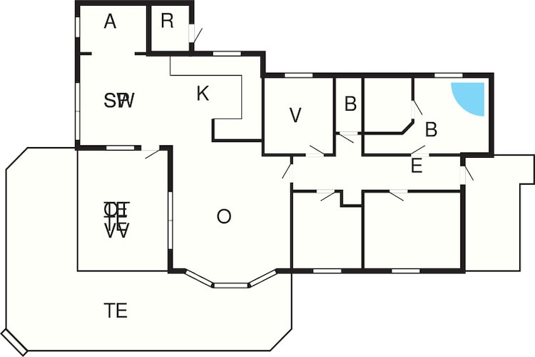 6 persoons vakantie huis in Hemmet-By Traum-Plattegrond