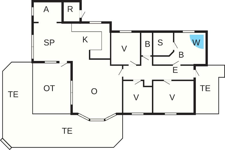 6 persoons vakantie huis in Hemmet-By Traum-Plattegrond