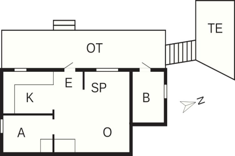 4 persoons vakantie huis in HAMBURGSUND-By Traum-Plattegrond