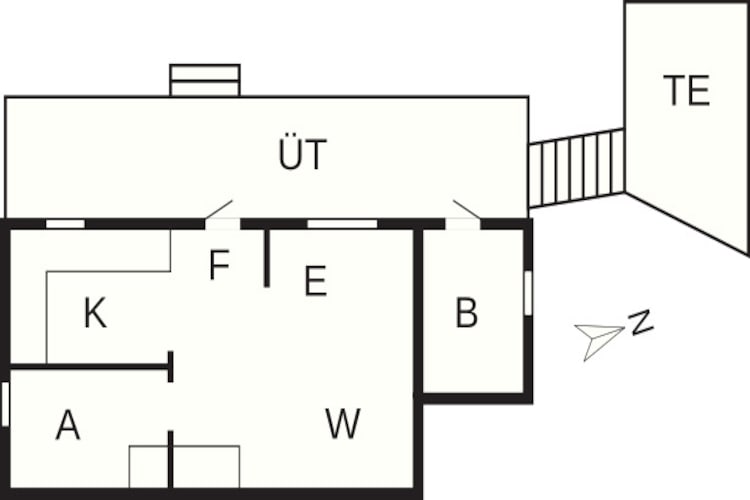 4 persoons vakantie huis in HAMBURGSUND-By Traum - Plattegrond