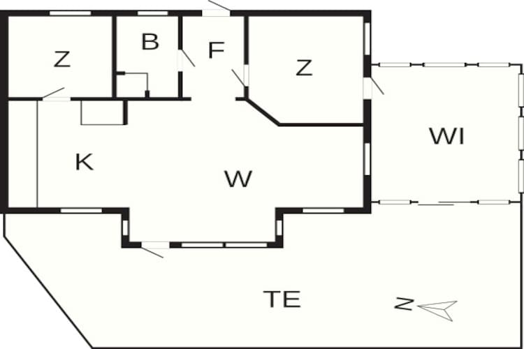 5 persoons vakantie huis in RONNEBY-By Traum-Plattegrond