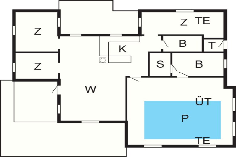 8 persoons vakantie huis in Bindslev-By Traum-Plattegrond