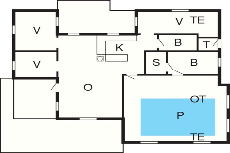 8 persoons vakantie huis in Bindslev-By Traum-Plattegrond