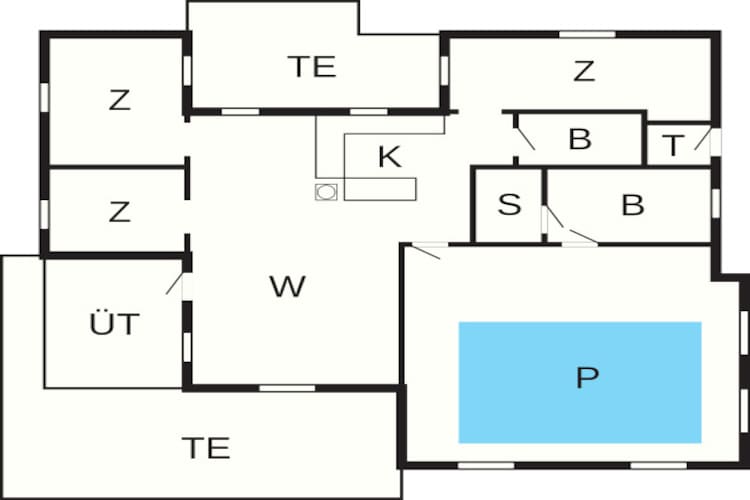 8 persoons vakantie huis in Bindslev-By Traum-Plattegrond