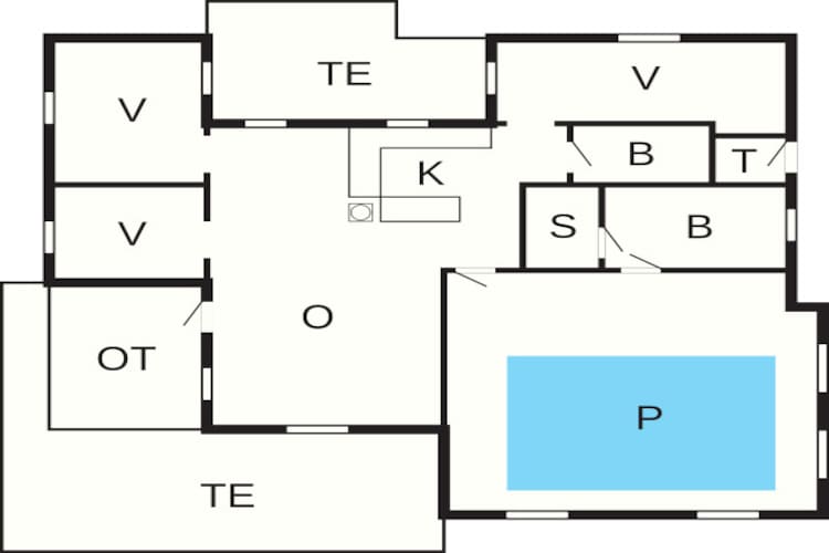 8 persoons vakantie huis in Bindslev-By Traum-Plattegrond