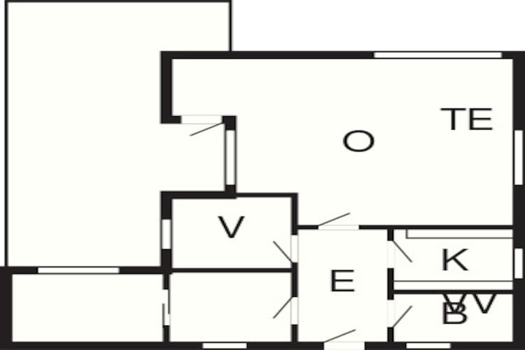 5 persoons vakantie huis in Løkken-By Traum-Plattegrond