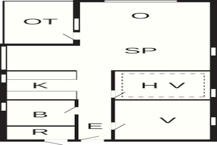 Maison de vacances pour 7 a Skagen-By Traum - Plan