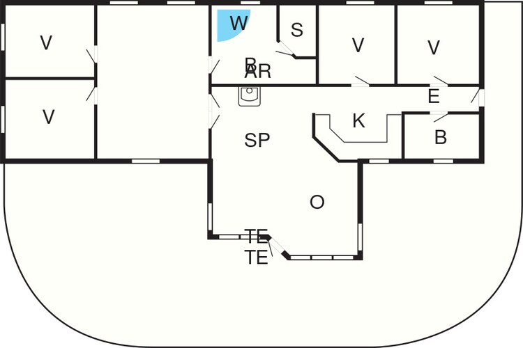 10 persoons vakantie huis in Ålbæk-By Traum-Plattegrond