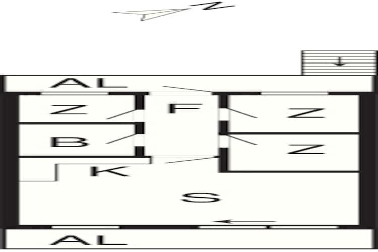 6 persoons vakantie huis in Rømø-By Traum - Plattegrond