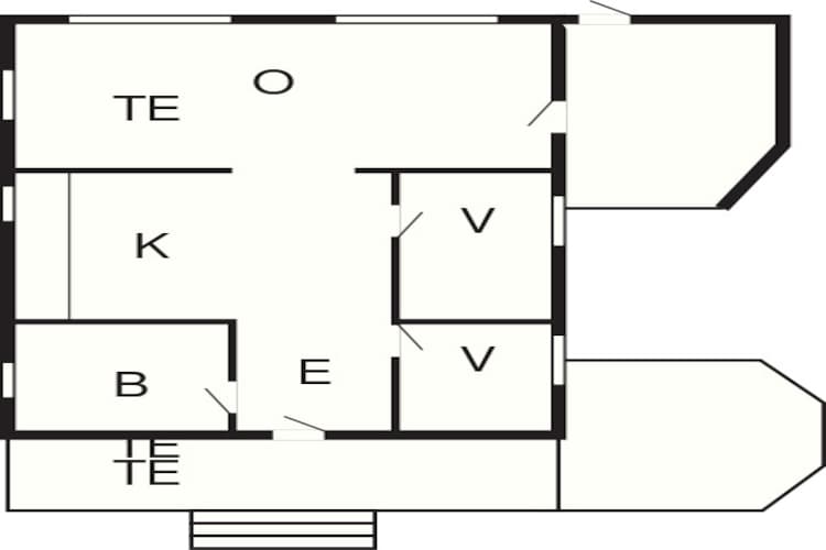 Maison de vacances pour 4 a FALKENBERG-By Traum - Plan