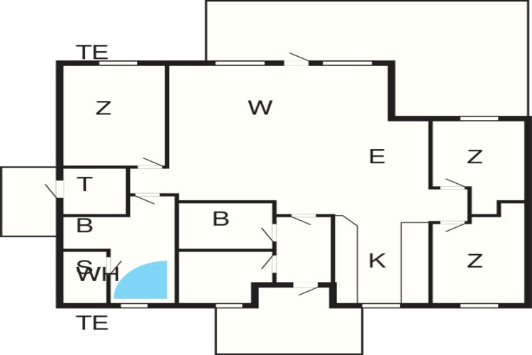 LØJT FERIECENTER-Plattegrond