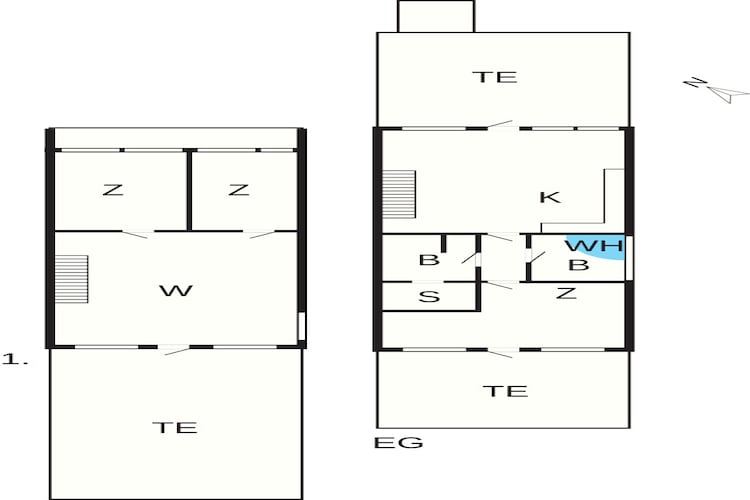6 persoons vakantie huis in Hemmet-By Traum-Plattegrond