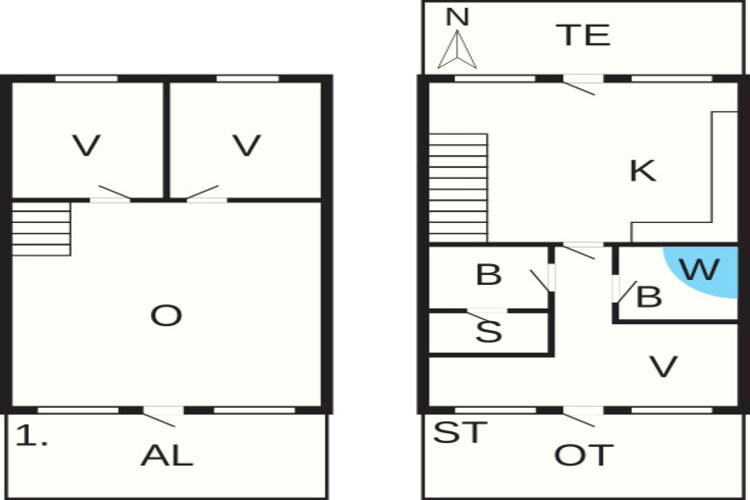 6 persoons vakantie huis in Hemmet-By Traum-Plattegrond