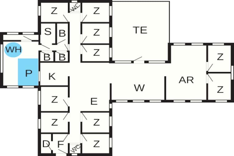Luxury Retreat in Tranum - By Traum Ferienwohnungen-Floor plan