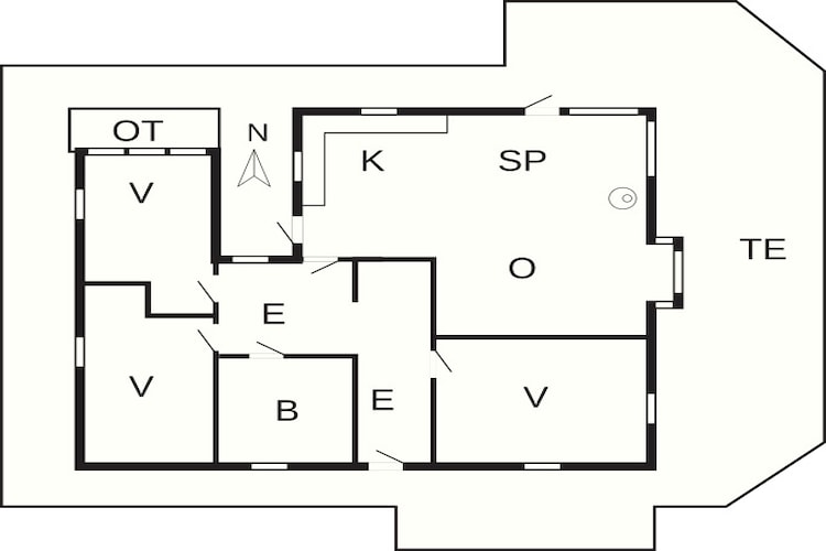 8 persoons vakantie huis in Lemvig-By Traum - Plattegrond