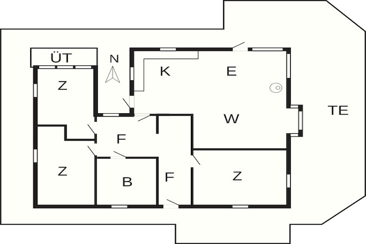 8 persoons vakantie huis in Lemvig-By Traum - Plattegrond