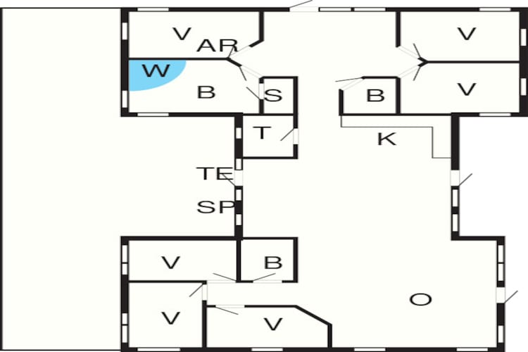 Maison de vacances pour 14 a Grenaa-By Traum - Plan