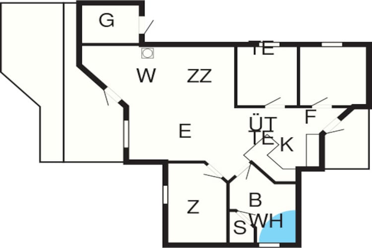 8 persoons vakantie huis in Rødby-By Traum-Plattegrond