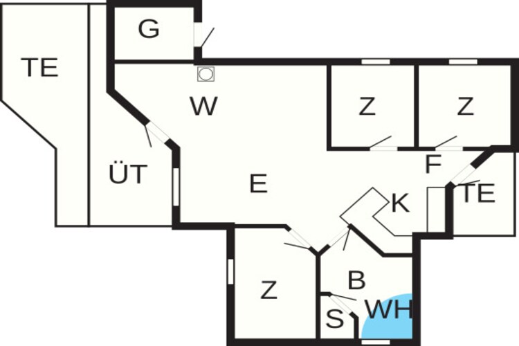 8 persoons vakantie huis in Rødby-By Traum - Plattegrond