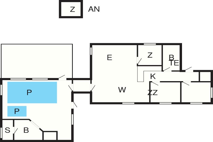 10 persoons vakantie huis in Glesborg-By Traum-Plattegrond