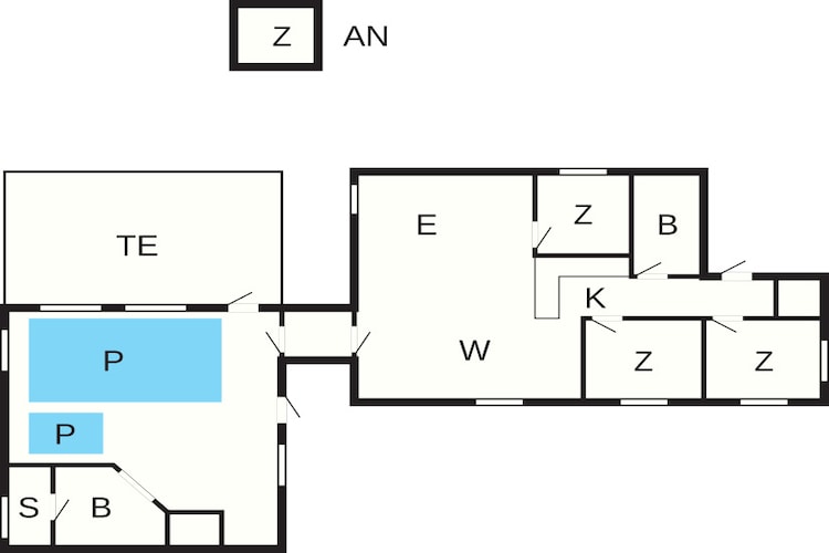 10 persoons vakantie huis in Glesborg-By Traum-Plattegrond