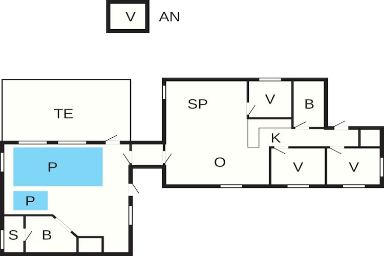 10 persoons vakantie huis in Glesborg-By Traum - Plattegrond