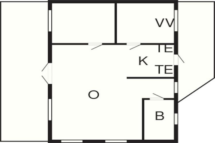 Maison de vacances pour 4 a HÅCKSVIK-By Traum-Plan d'étage