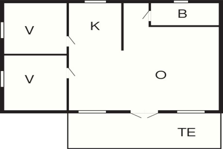 4 persoons vakantie huis in HÅCKSVIK-By Traum-Plattegrond