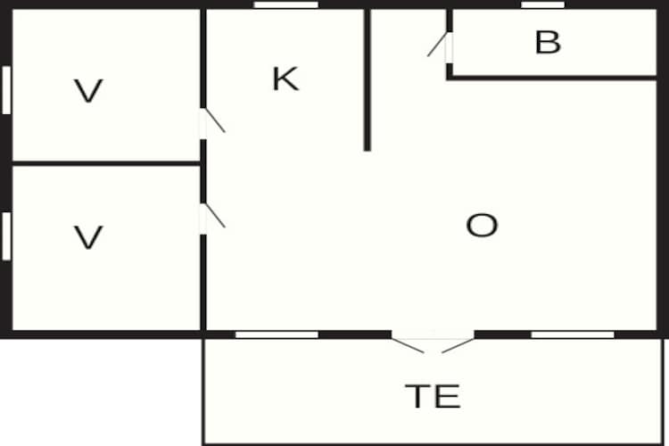 4 persoons vakantie huis in HÅCKSVIK-By Traum-Plattegrond