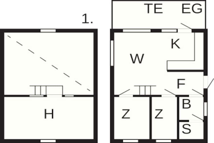 Maison de vacances pour 6 a SÄLEN-By Traum - Plan