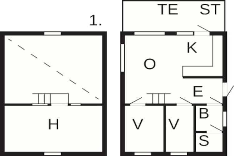 Maison de vacances pour 6 a SÄLEN-By Traum - Plan