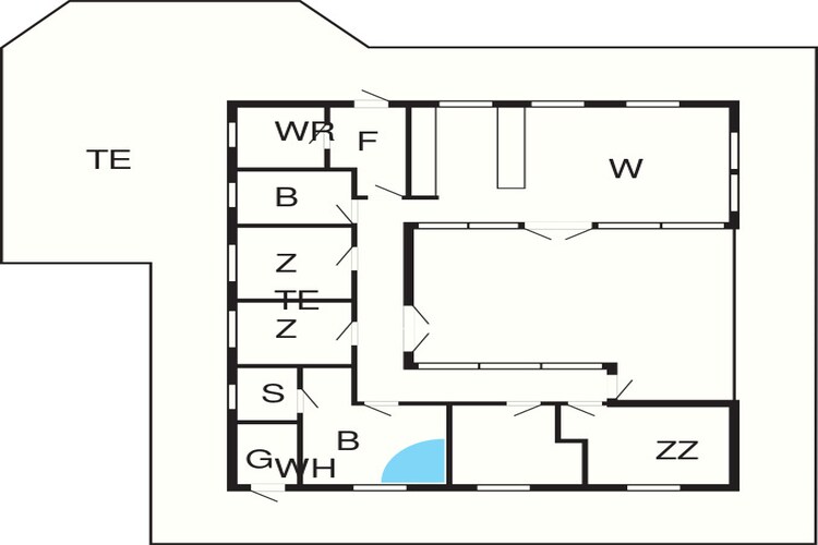 8 persoons vakantie huis in Hirtshals-By Traum-Plattegrond