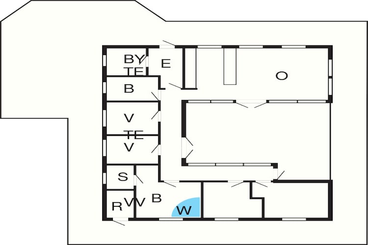8 persoons vakantie huis in Hirtshals-By Traum-Plattegrond