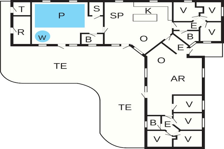 Luxe retraite met zwembad -- By Traum Ferienwohnungen-Plattegrond